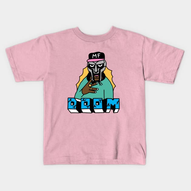 A tribute to MF DOOM Kids T-Shirt by SEXY RECORDS